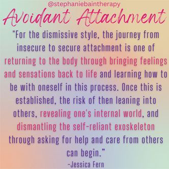 avoidant attachment