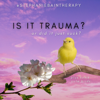 is it trauma