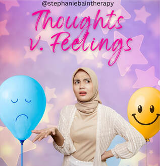 thoughts versus feelings
